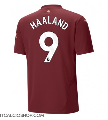 Manchester City Erling Haaland #9 Terza Maglia 2024-25 Manica Corta